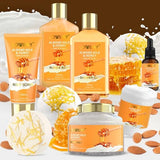 Almond Milk & Honey Beauty -  10Pc Spa Gift Basket